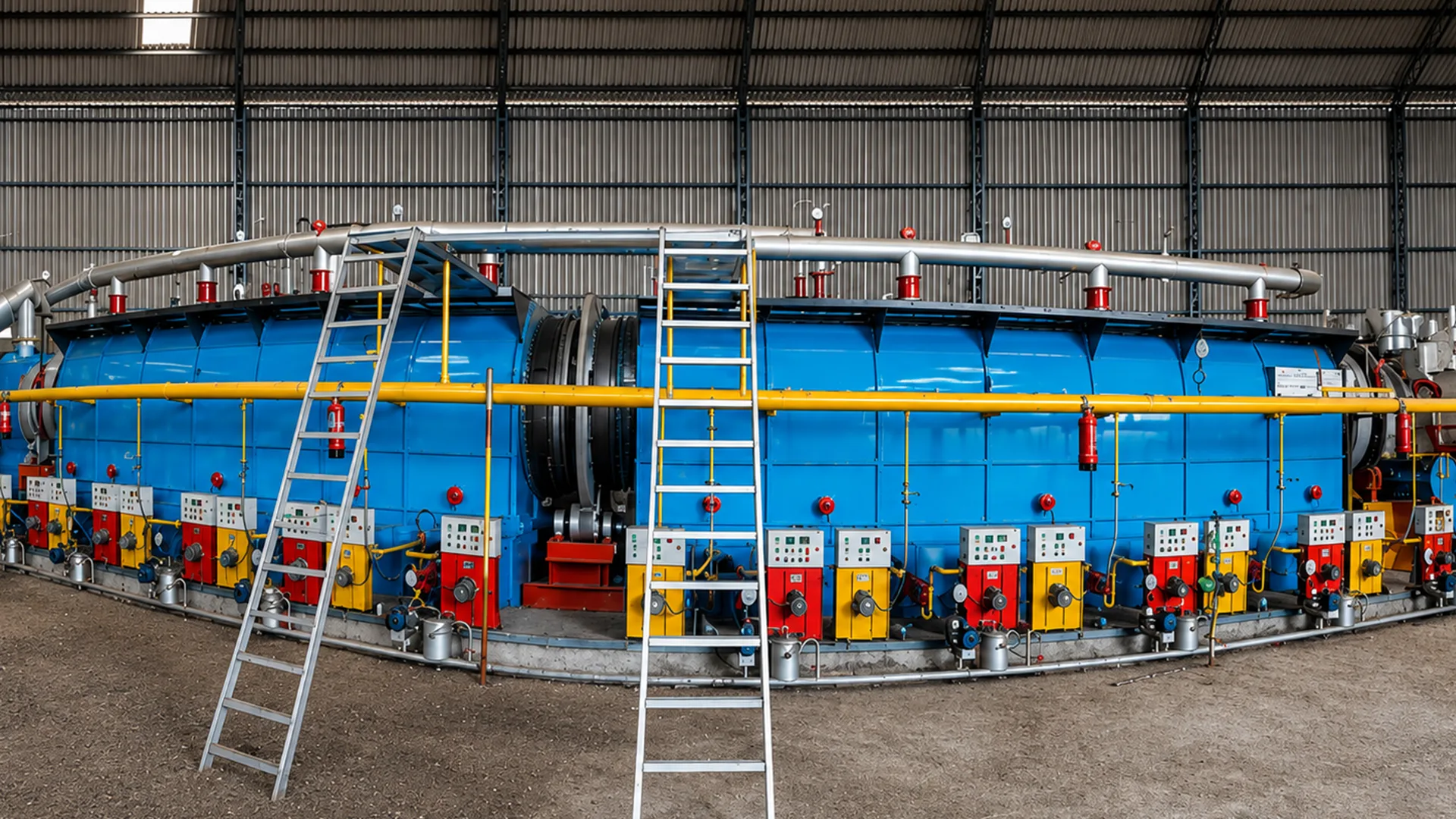 Continuous Tyre Recycling Plant Continuous Tyre Recycling Plant