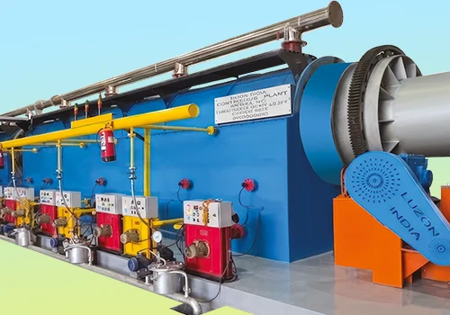 Semi Continuous Tyre Recycling Plant